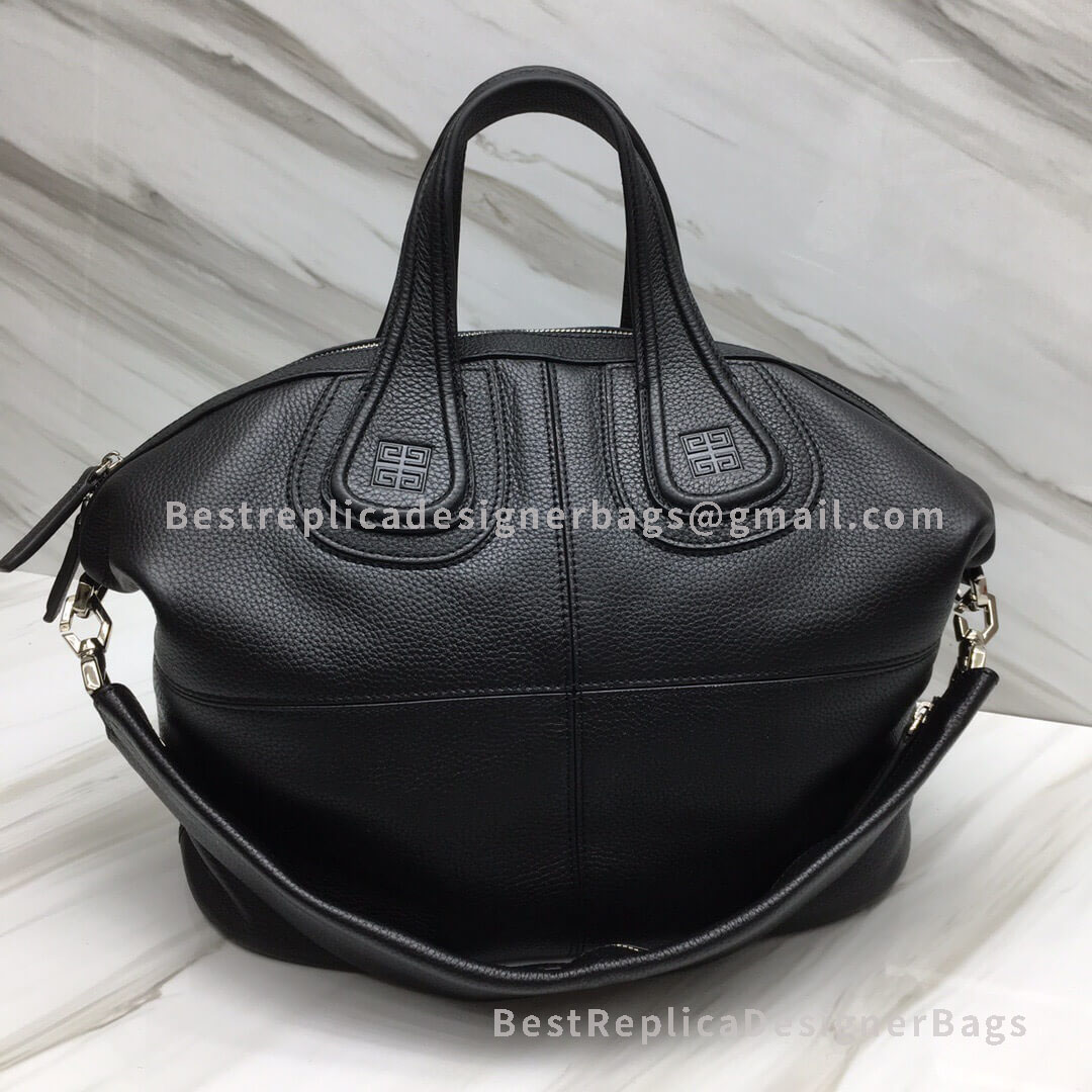 Givenchy Medium Nightingale Handbag In Black Calfskin SHW 2-28561
